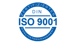 Siegel ISO 9001 von DIN