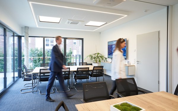 Einblick ins Büro von BB