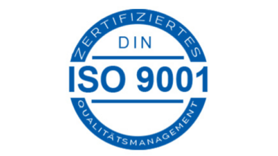 Siegel ISO 9001 von DIN