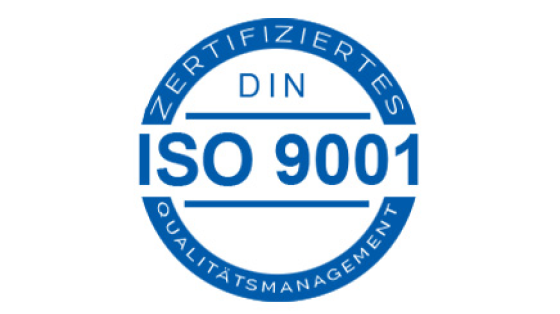 Siegel ISO 9001 von DIN