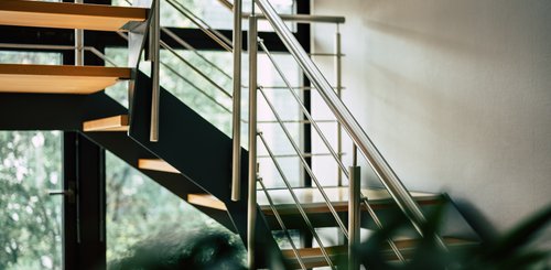 Treppe im Büro