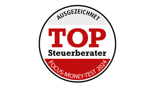 Siegel "Top Steuerberater" von Focus-Money-Test 2024